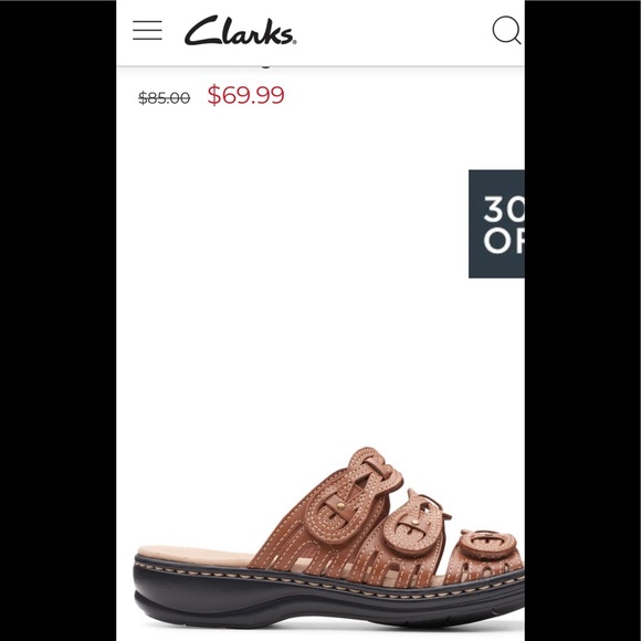 Clark’s women adjustable straps sandals.  NEW! - Picture 4 of 7